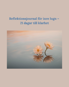 Reflektionsjournal för inre lugn