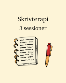 Skrivterapi – 3 sessioner