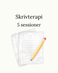 Skrivterapi – 5 sessioner