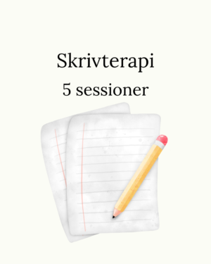 Skrivterapi – 5 sessioner